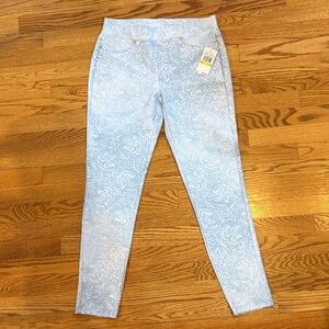Michael Kors Sky Blue Patterned Leggings